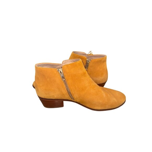 Anthropologie Fringed Booties Suede Ankle Boots Tassel Western Coastal Cowgirl 8 - Picture 10 of 12